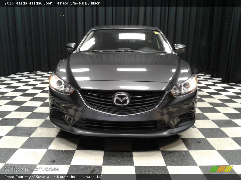 Meteor Gray Mica / Black 2016 Mazda Mazda6 Sport