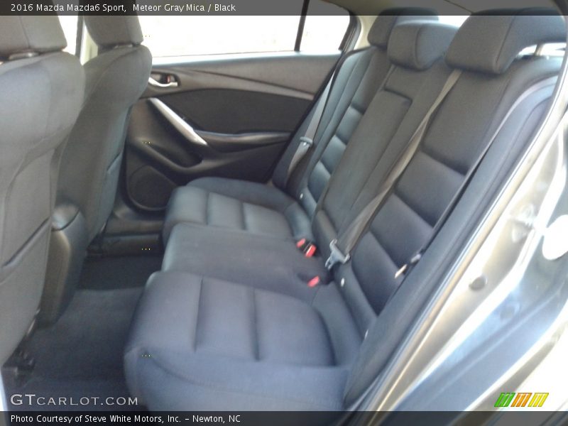 Meteor Gray Mica / Black 2016 Mazda Mazda6 Sport