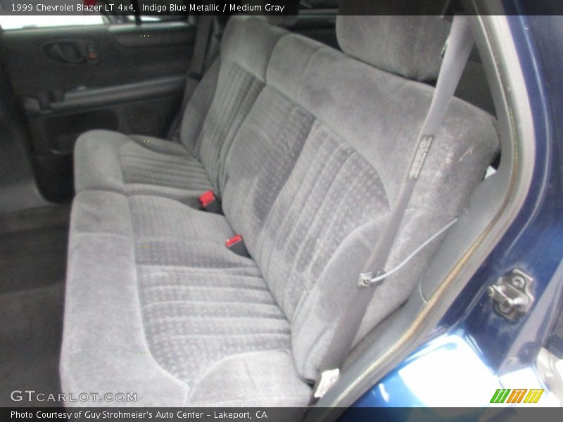 Indigo Blue Metallic / Medium Gray 1999 Chevrolet Blazer LT 4x4