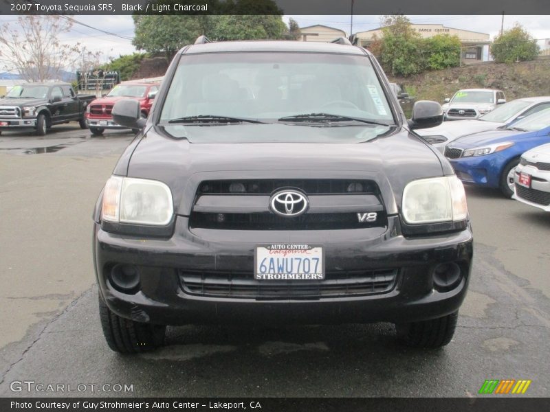 Black / Light Charcoal 2007 Toyota Sequoia SR5
