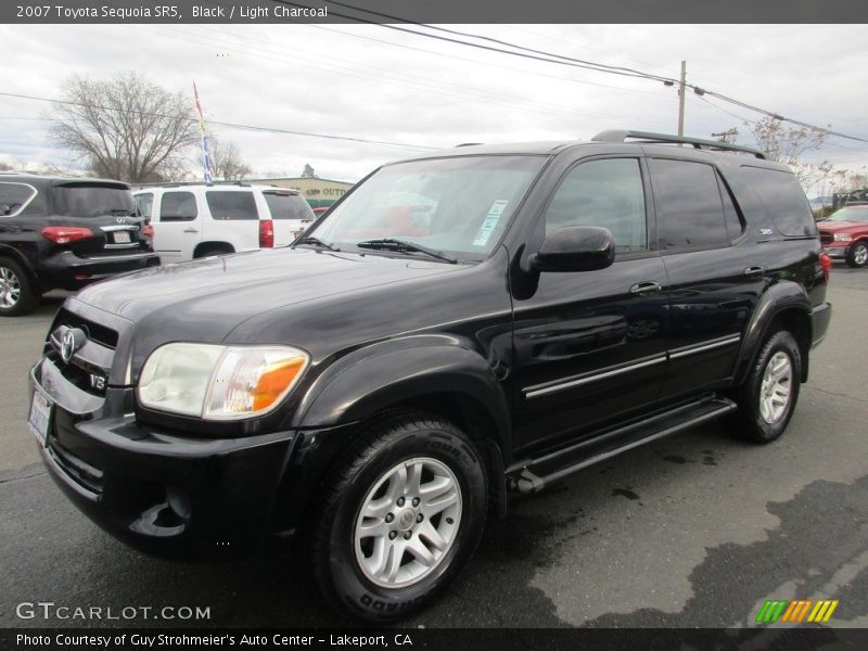 Black / Light Charcoal 2007 Toyota Sequoia SR5