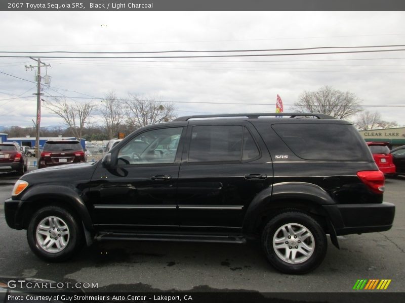 Black / Light Charcoal 2007 Toyota Sequoia SR5