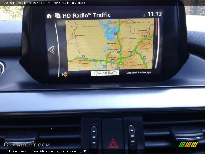 Meteor Gray Mica / Black 2016 Mazda Mazda6 Sport