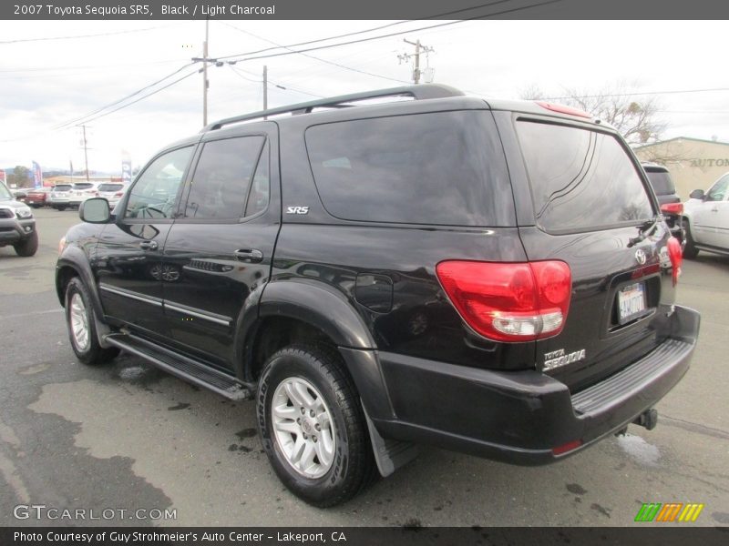 Black / Light Charcoal 2007 Toyota Sequoia SR5