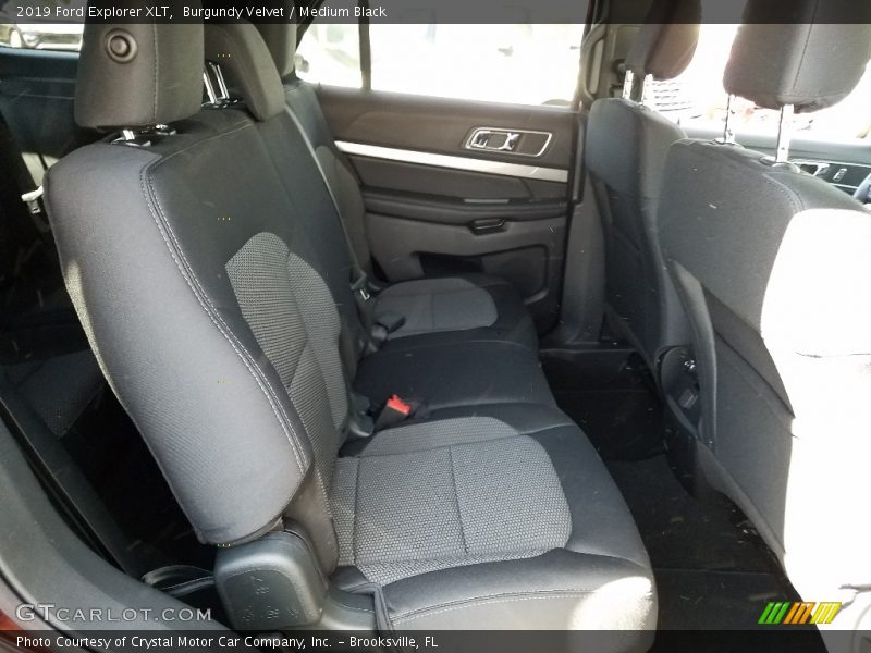 Burgundy Velvet / Medium Black 2019 Ford Explorer XLT
