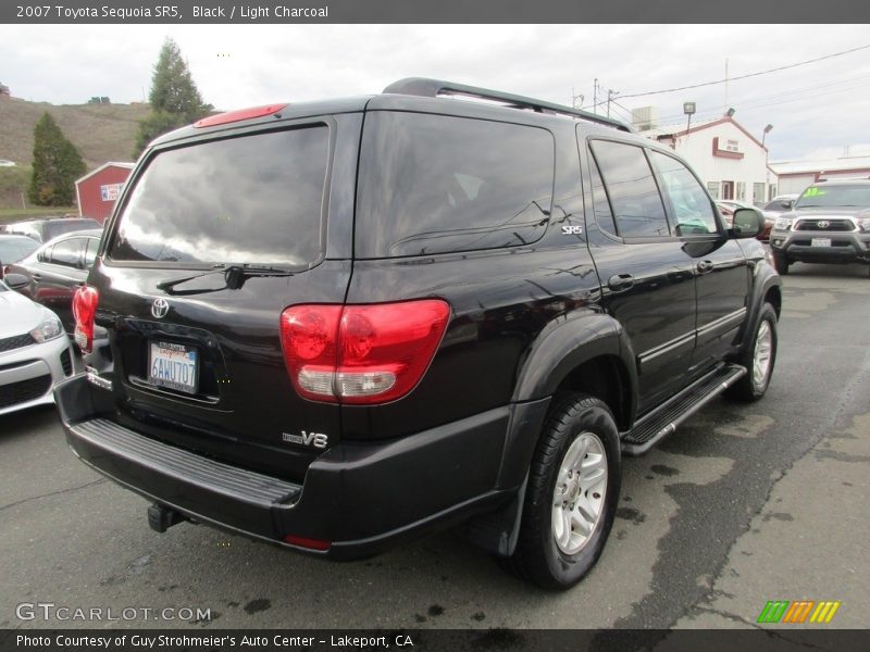 Black / Light Charcoal 2007 Toyota Sequoia SR5