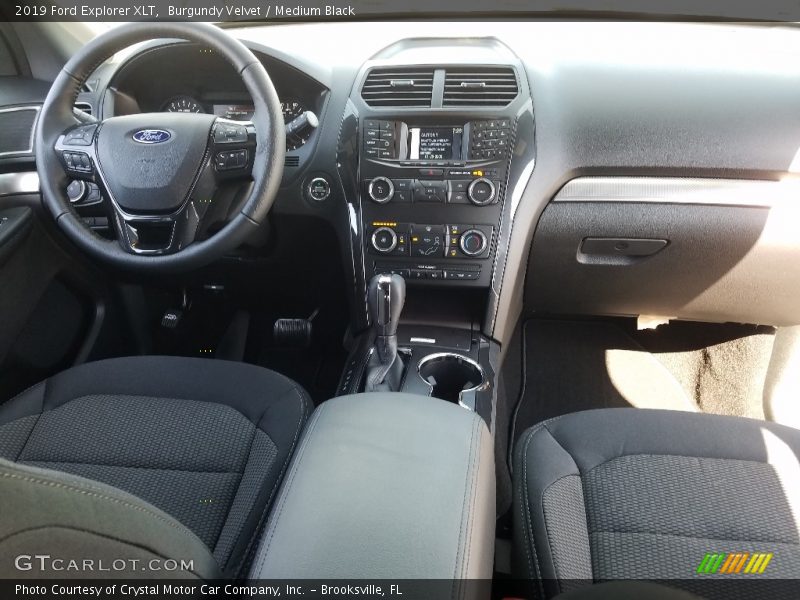 Burgundy Velvet / Medium Black 2019 Ford Explorer XLT