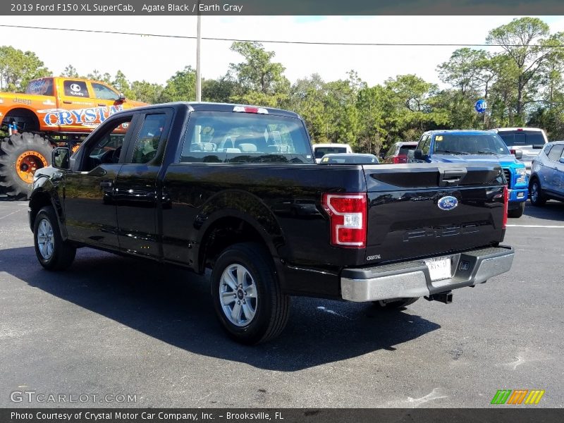 Agate Black / Earth Gray 2019 Ford F150 XL SuperCab