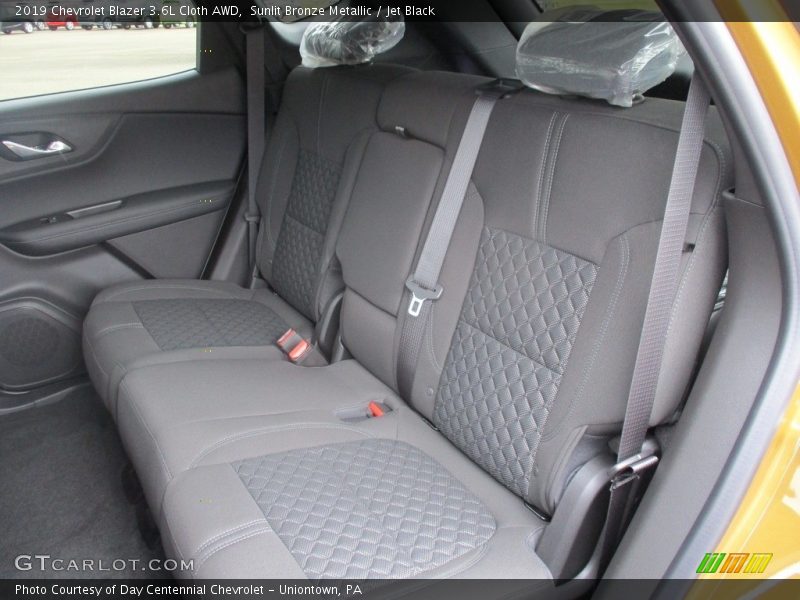 Rear Seat of 2019 Blazer 3.6L Cloth AWD