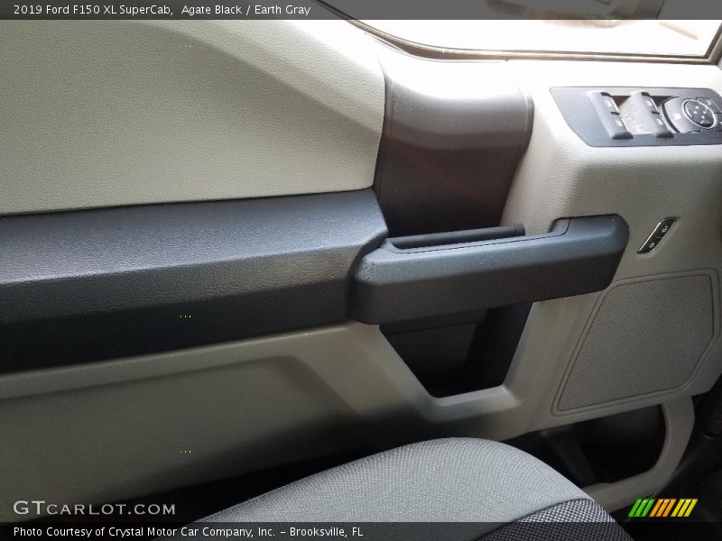 Agate Black / Earth Gray 2019 Ford F150 XL SuperCab