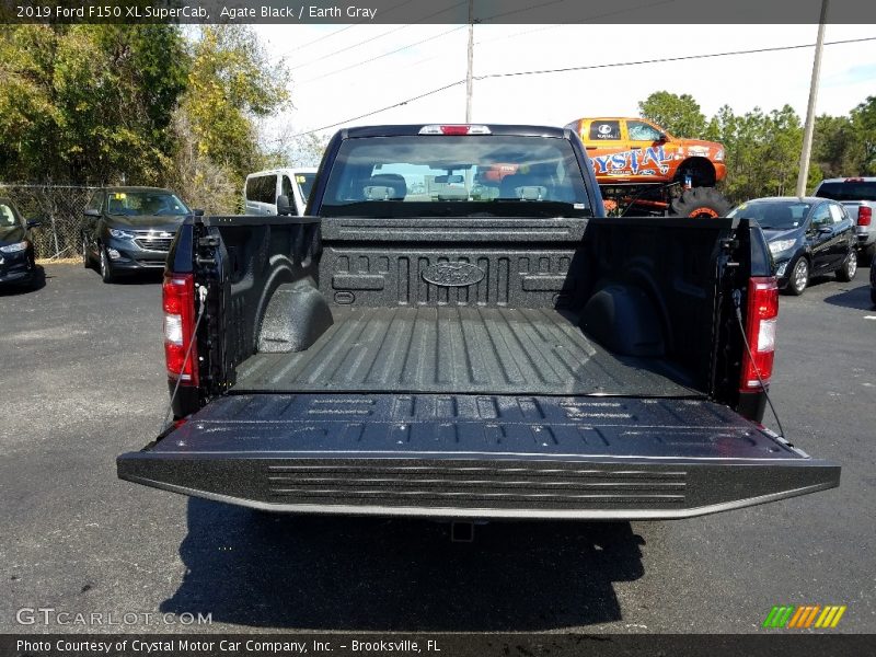 Agate Black / Earth Gray 2019 Ford F150 XL SuperCab