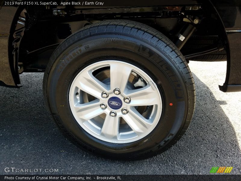 Agate Black / Earth Gray 2019 Ford F150 XL SuperCab
