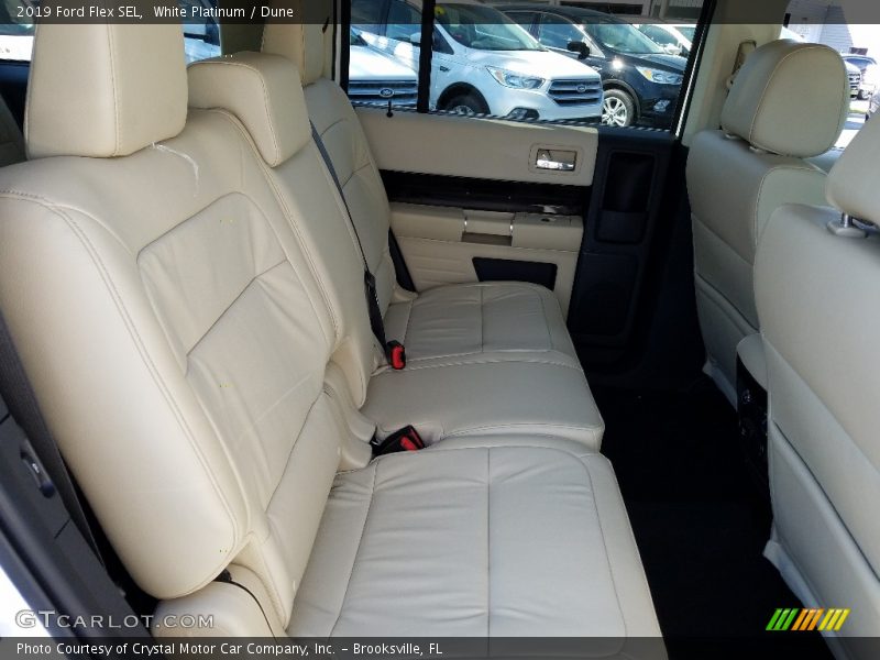 Rear Seat of 2019 Flex SEL
