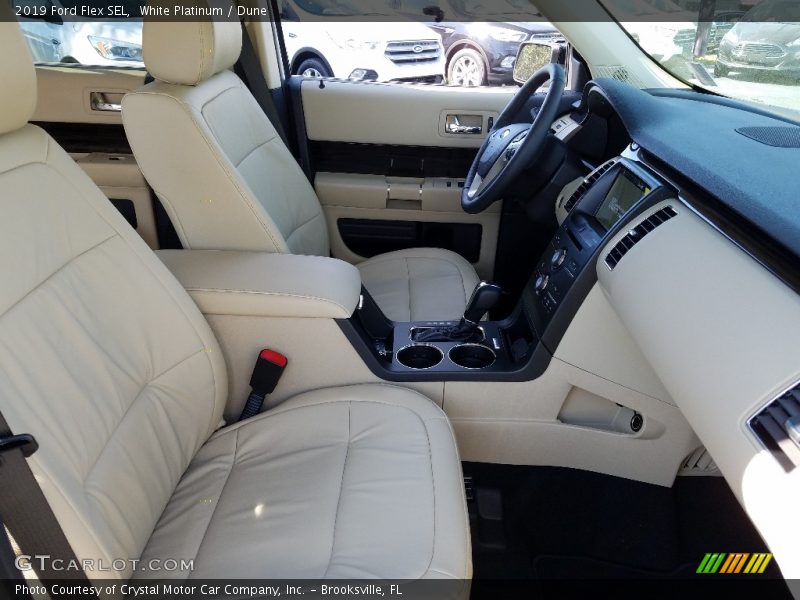 White Platinum / Dune 2019 Ford Flex SEL