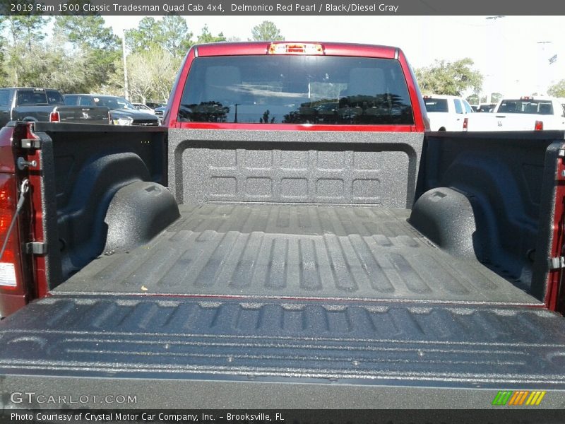 Delmonico Red Pearl / Black/Diesel Gray 2019 Ram 1500 Classic Tradesman Quad Cab 4x4