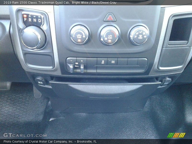 Bright White / Black/Diesel Gray 2019 Ram 1500 Classic Tradesman Quad Cab