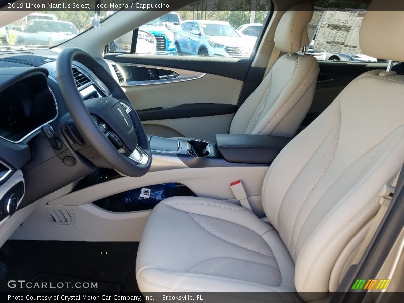  2019 Nautilus Select Cappuccino Interior