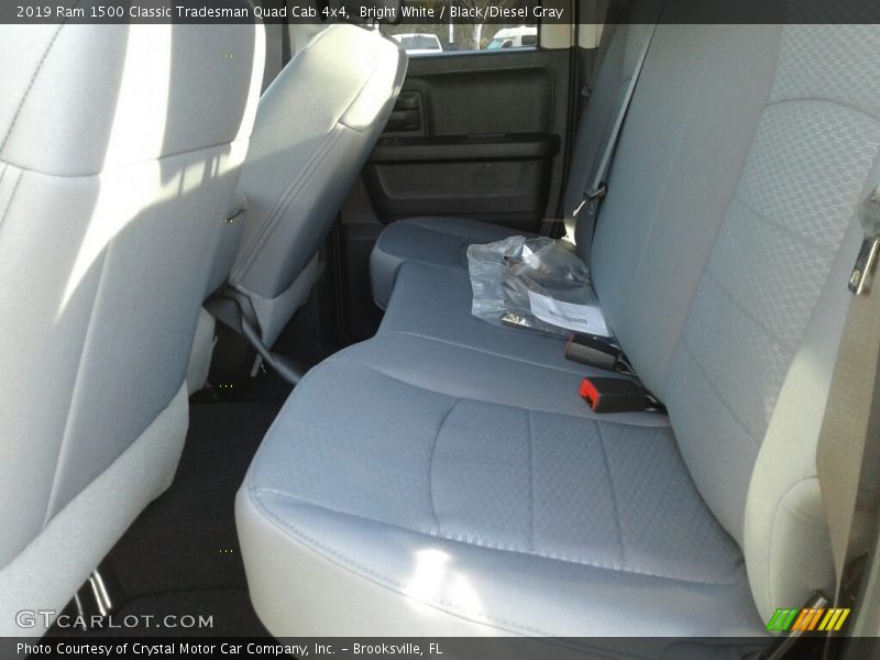 Bright White / Black/Diesel Gray 2019 Ram 1500 Classic Tradesman Quad Cab 4x4