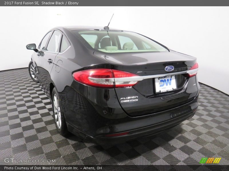 Shadow Black / Ebony 2017 Ford Fusion SE