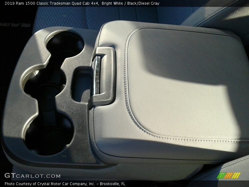 Bright White / Black/Diesel Gray 2019 Ram 1500 Classic Tradesman Quad Cab 4x4