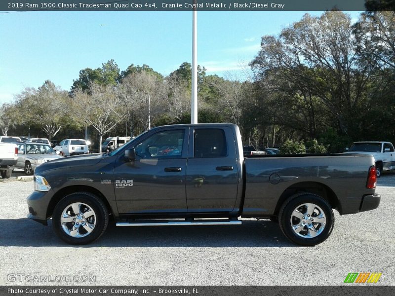 Granite Crystal Metallic / Black/Diesel Gray 2019 Ram 1500 Classic Tradesman Quad Cab 4x4