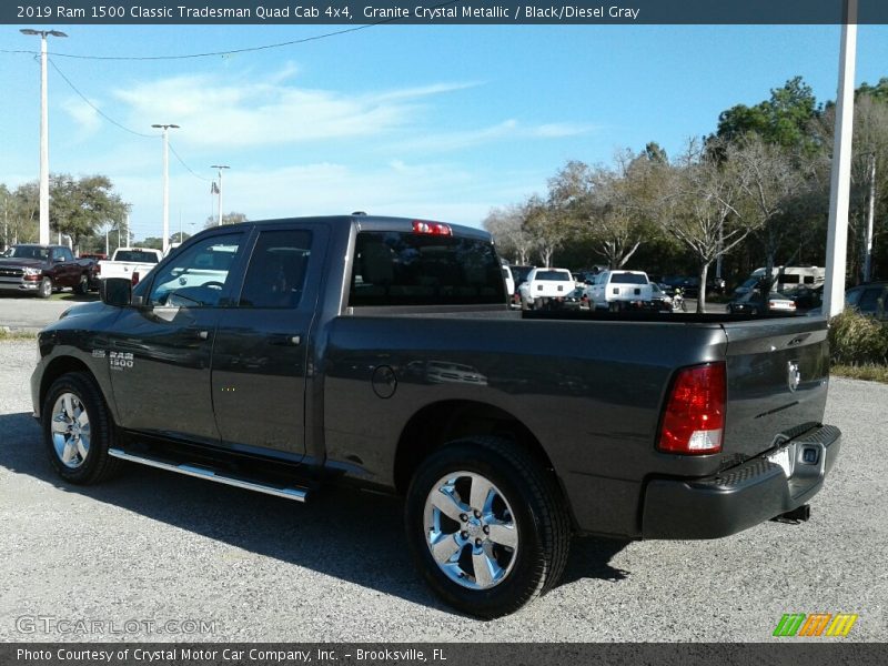 Granite Crystal Metallic / Black/Diesel Gray 2019 Ram 1500 Classic Tradesman Quad Cab 4x4