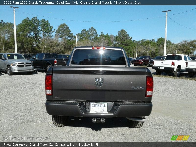 Granite Crystal Metallic / Black/Diesel Gray 2019 Ram 1500 Classic Tradesman Quad Cab 4x4