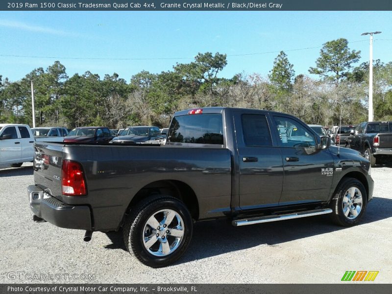 Granite Crystal Metallic / Black/Diesel Gray 2019 Ram 1500 Classic Tradesman Quad Cab 4x4