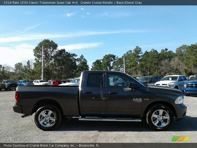 Granite Crystal Metallic / Black/Diesel Gray 2019 Ram 1500 Classic Tradesman Quad Cab 4x4