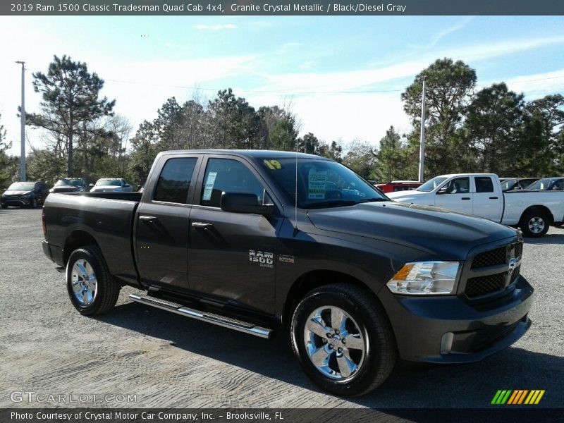 Granite Crystal Metallic / Black/Diesel Gray 2019 Ram 1500 Classic Tradesman Quad Cab 4x4