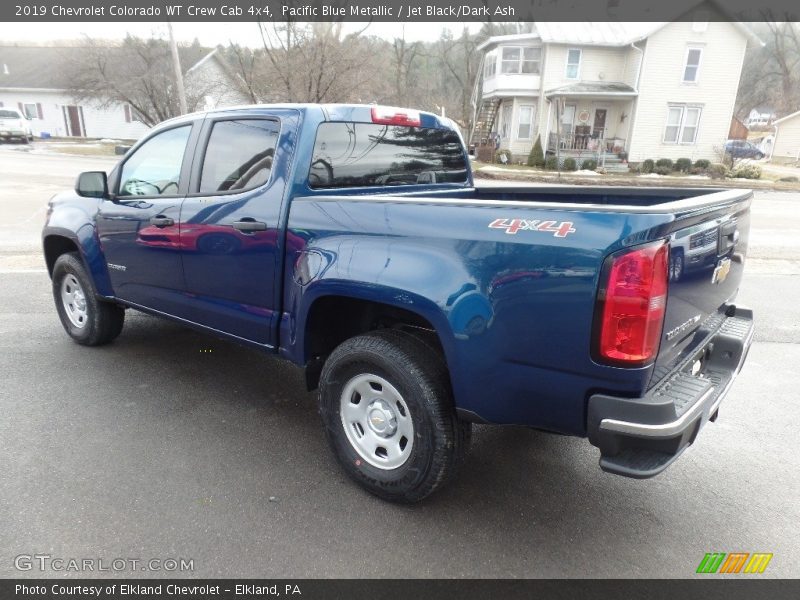Pacific Blue Metallic / Jet Black/Dark Ash 2019 Chevrolet Colorado WT Crew Cab 4x4