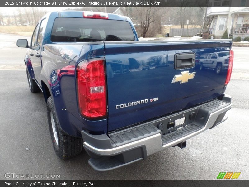 Pacific Blue Metallic / Jet Black/Dark Ash 2019 Chevrolet Colorado WT Crew Cab 4x4