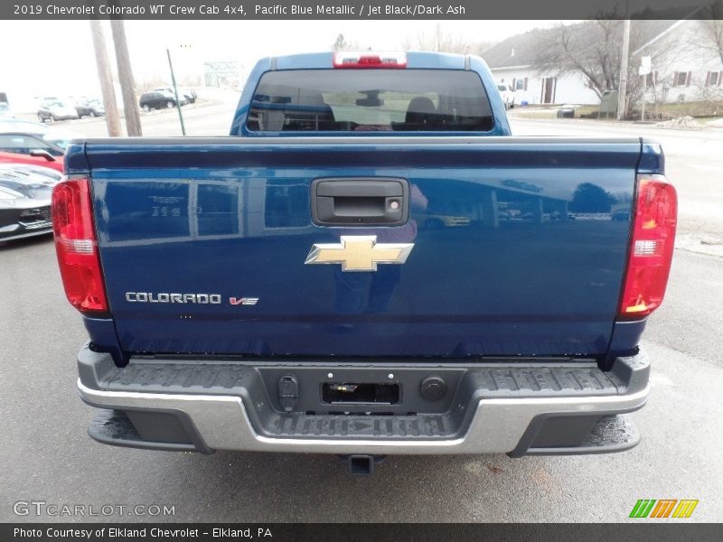 Pacific Blue Metallic / Jet Black/Dark Ash 2019 Chevrolet Colorado WT Crew Cab 4x4