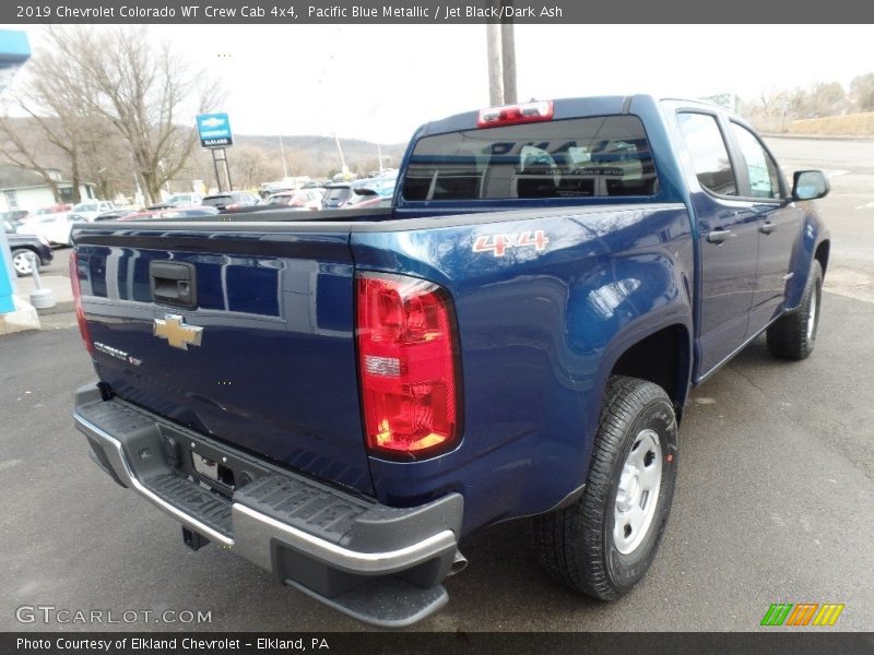 Pacific Blue Metallic / Jet Black/Dark Ash 2019 Chevrolet Colorado WT Crew Cab 4x4