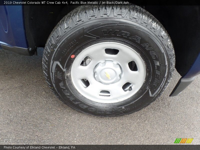 Pacific Blue Metallic / Jet Black/Dark Ash 2019 Chevrolet Colorado WT Crew Cab 4x4