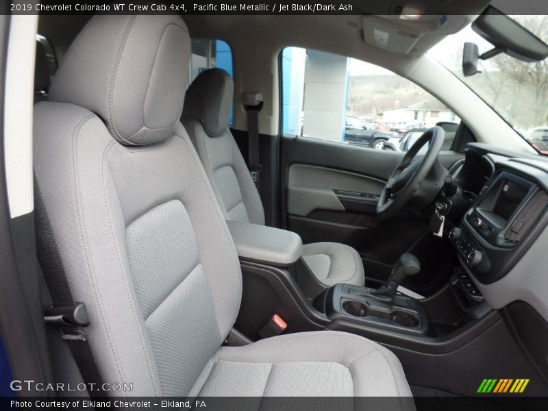 Pacific Blue Metallic / Jet Black/Dark Ash 2019 Chevrolet Colorado WT Crew Cab 4x4