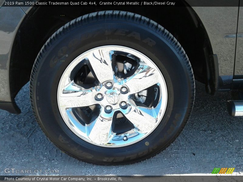 Granite Crystal Metallic / Black/Diesel Gray 2019 Ram 1500 Classic Tradesman Quad Cab 4x4