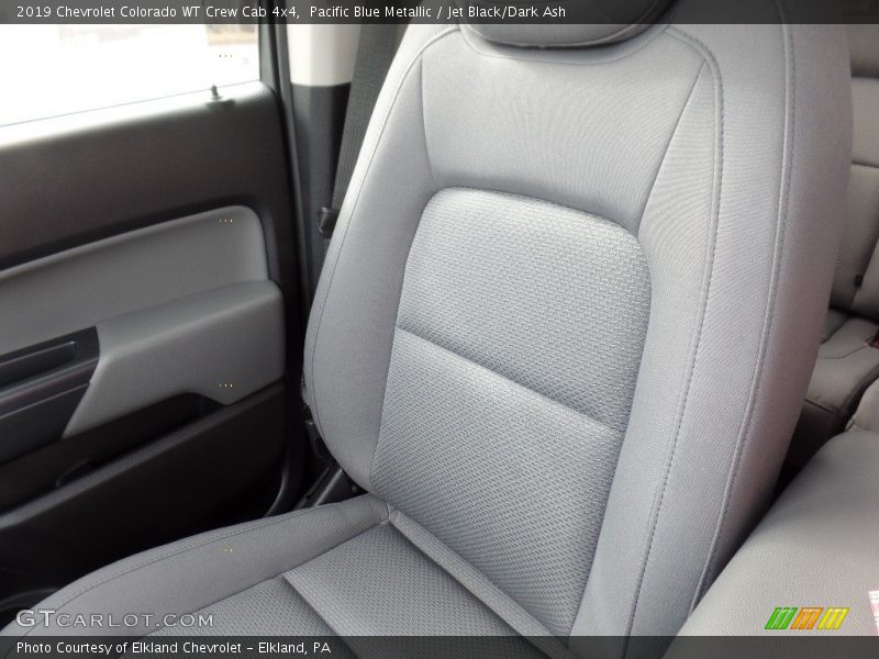 Pacific Blue Metallic / Jet Black/Dark Ash 2019 Chevrolet Colorado WT Crew Cab 4x4