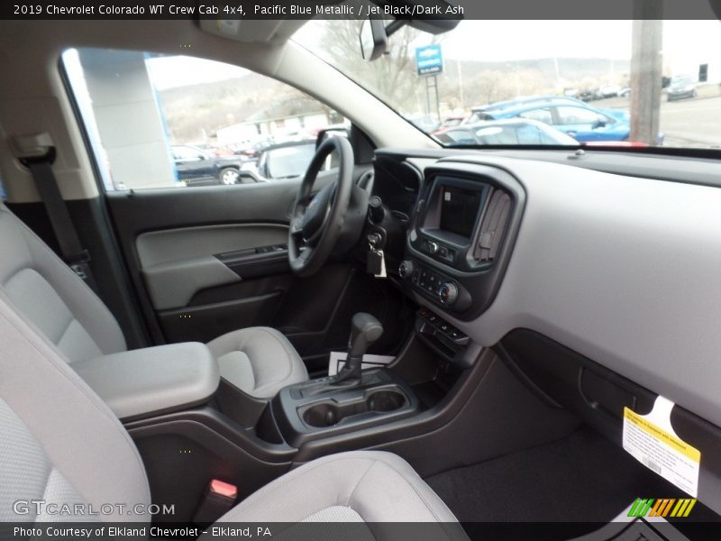Pacific Blue Metallic / Jet Black/Dark Ash 2019 Chevrolet Colorado WT Crew Cab 4x4