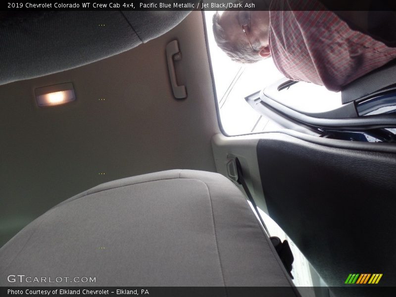 Pacific Blue Metallic / Jet Black/Dark Ash 2019 Chevrolet Colorado WT Crew Cab 4x4