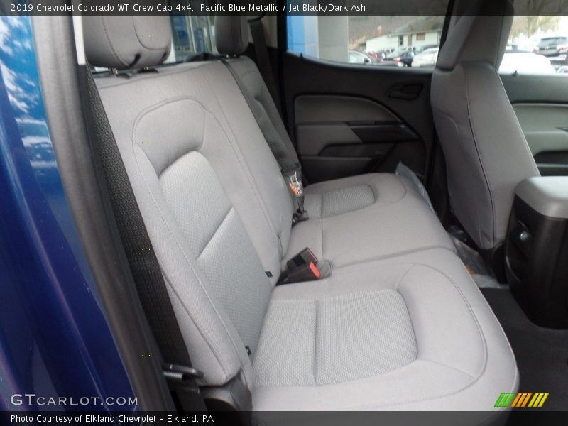 Pacific Blue Metallic / Jet Black/Dark Ash 2019 Chevrolet Colorado WT Crew Cab 4x4