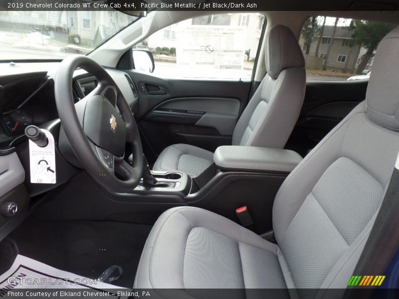 Pacific Blue Metallic / Jet Black/Dark Ash 2019 Chevrolet Colorado WT Crew Cab 4x4