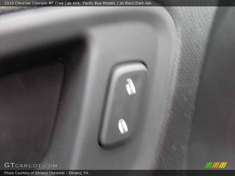 Pacific Blue Metallic / Jet Black/Dark Ash 2019 Chevrolet Colorado WT Crew Cab 4x4