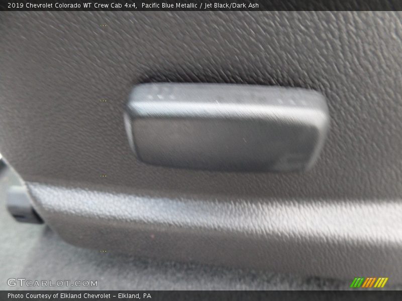 Pacific Blue Metallic / Jet Black/Dark Ash 2019 Chevrolet Colorado WT Crew Cab 4x4