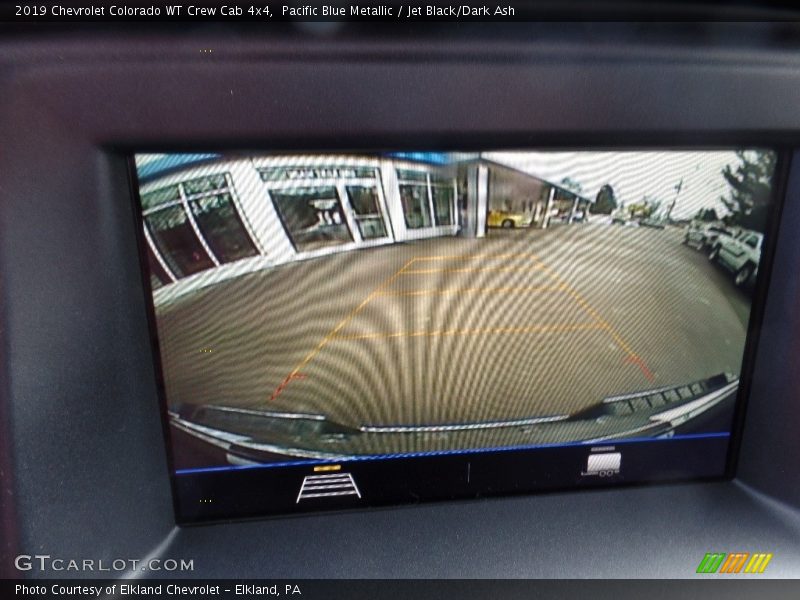 Pacific Blue Metallic / Jet Black/Dark Ash 2019 Chevrolet Colorado WT Crew Cab 4x4