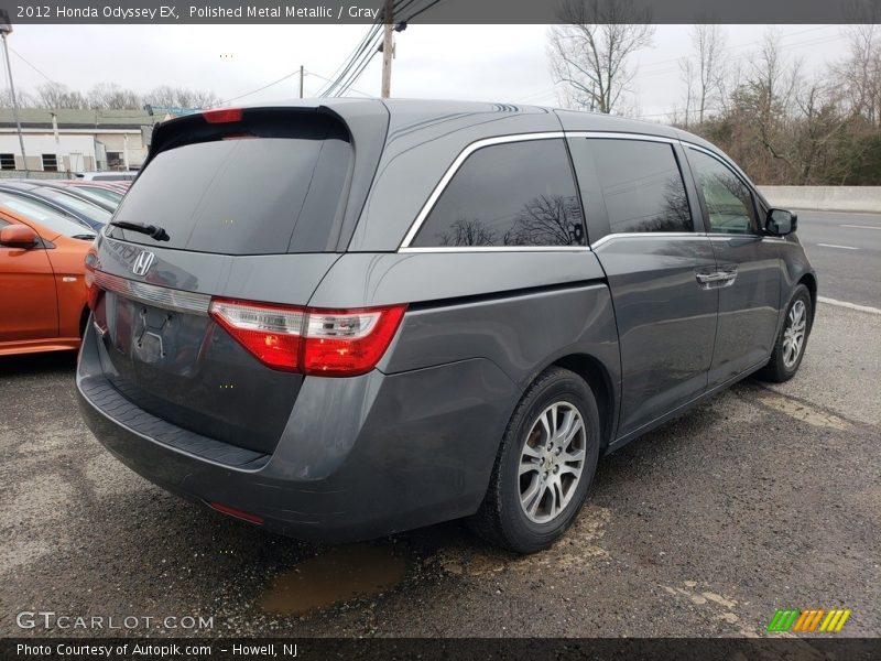 Polished Metal Metallic / Gray 2012 Honda Odyssey EX