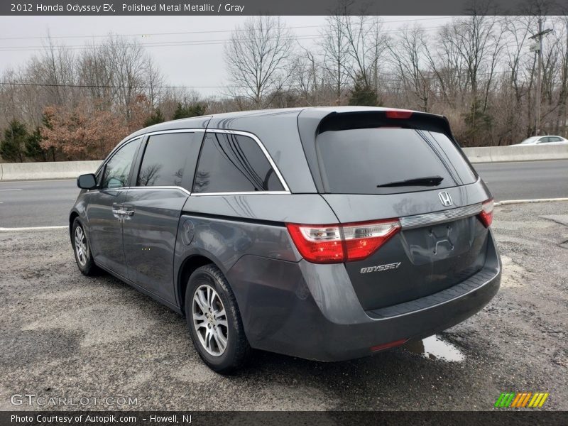 Polished Metal Metallic / Gray 2012 Honda Odyssey EX