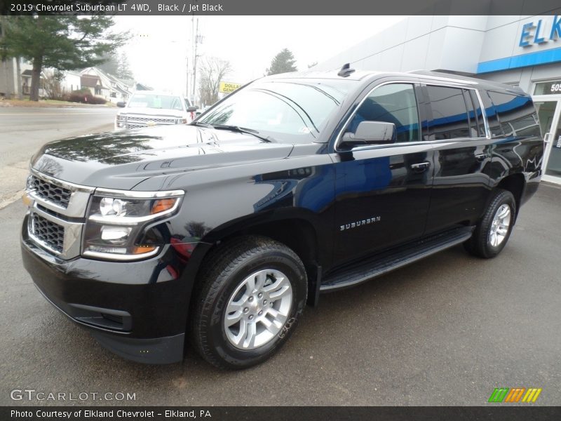 Black / Jet Black 2019 Chevrolet Suburban LT 4WD