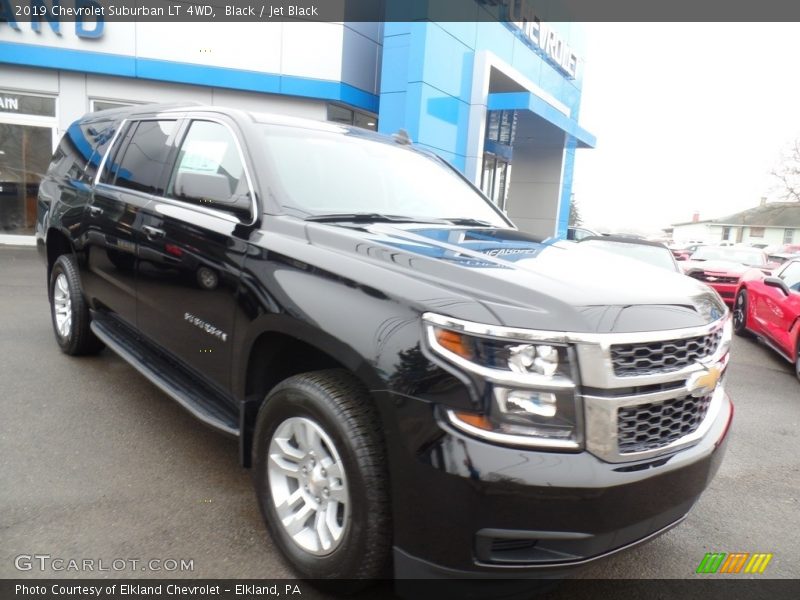 Black / Jet Black 2019 Chevrolet Suburban LT 4WD