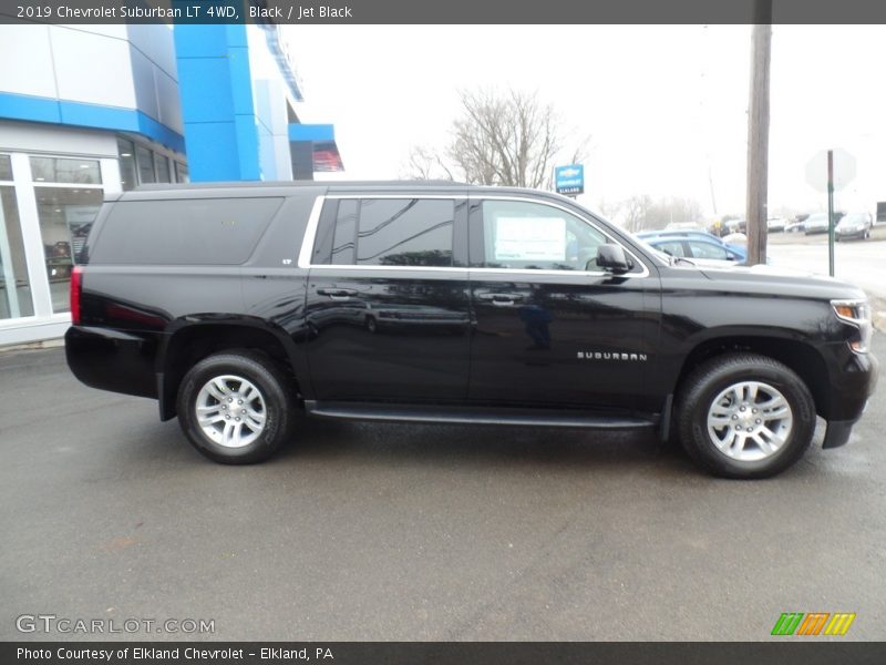 Black / Jet Black 2019 Chevrolet Suburban LT 4WD